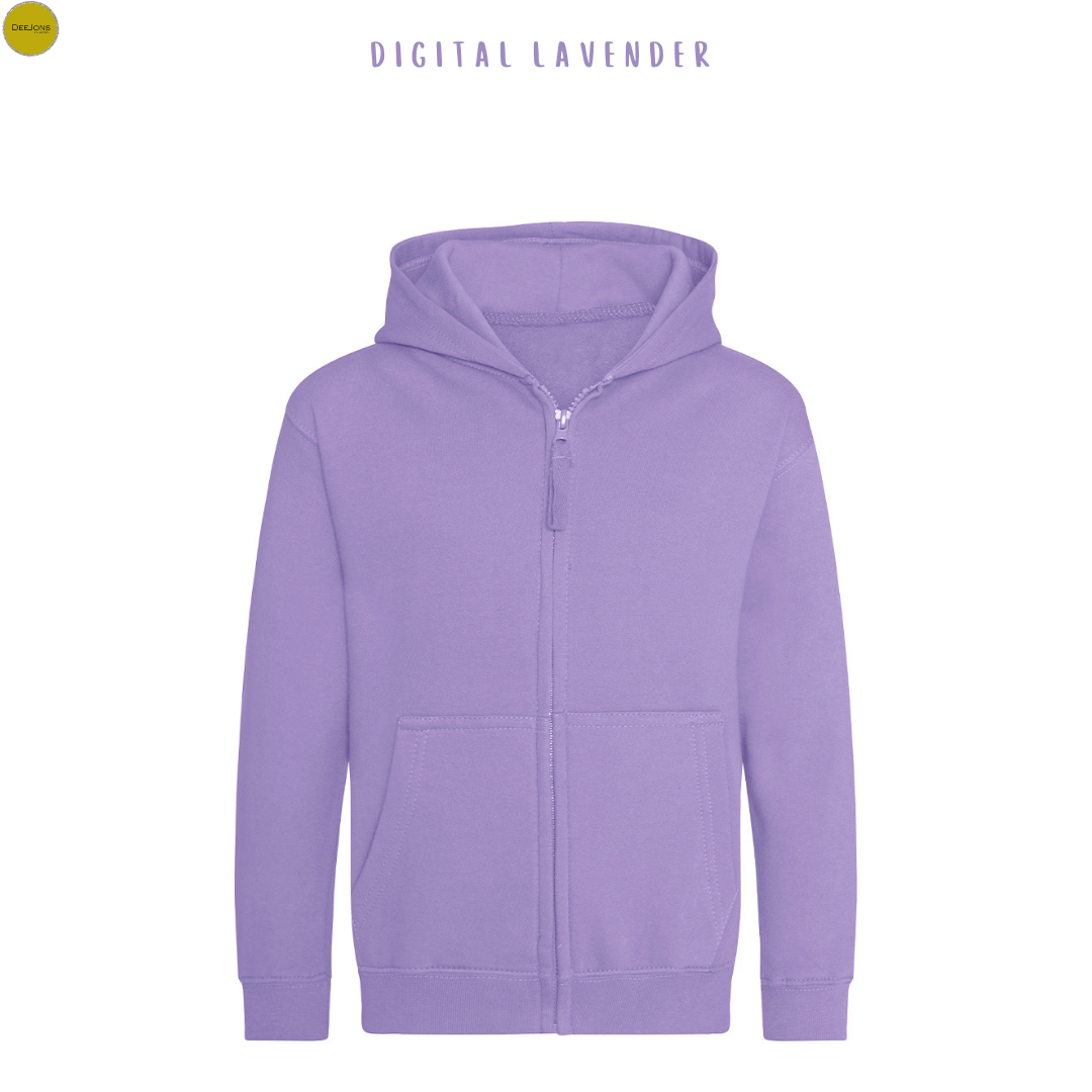 AWDis Kids hettegenser i mange fargevarianter DeeJons Blanks