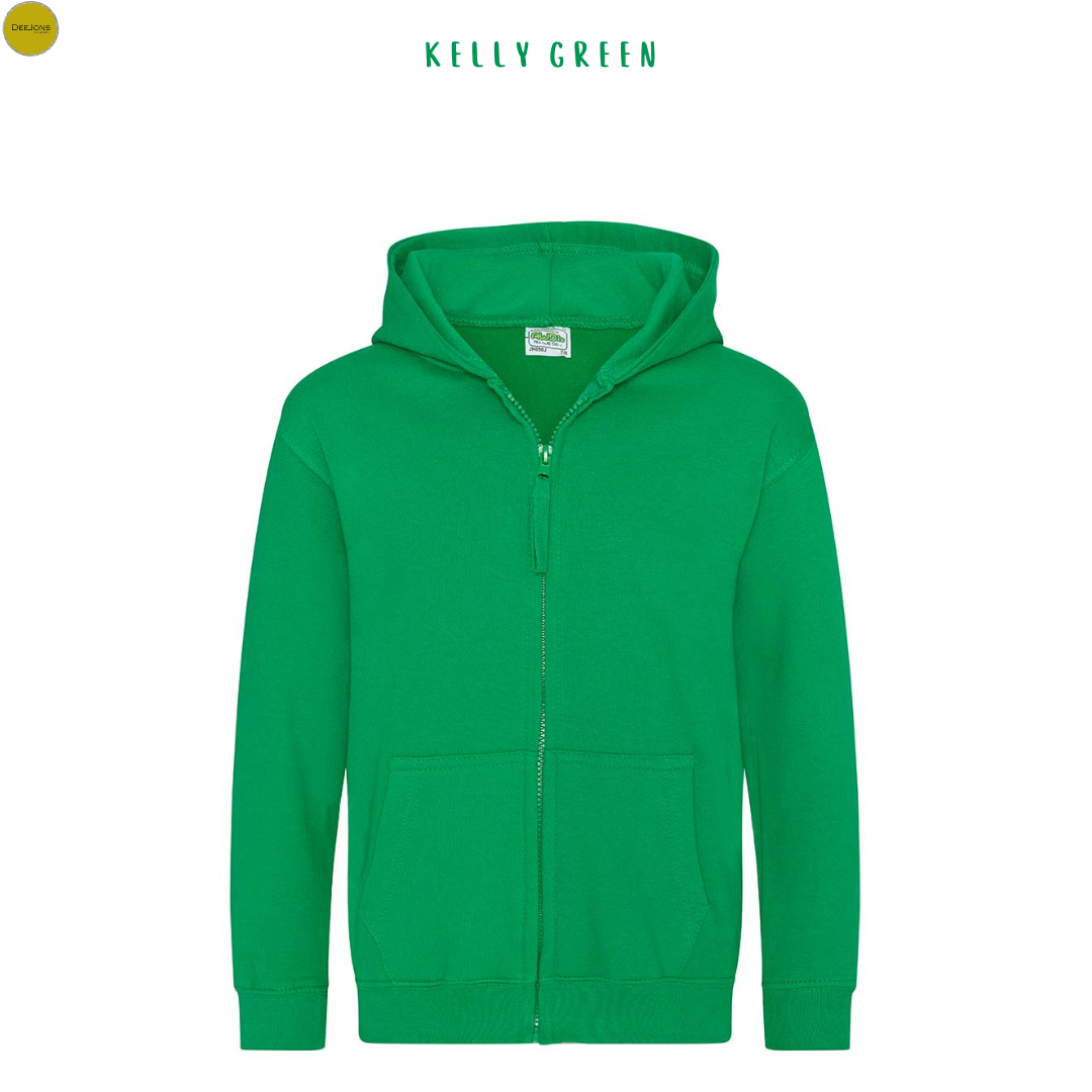 AWDis Kids hettegenser i mange fargevarianter DeeJons Blanks