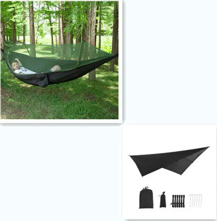 Hengekøye og/eller regntett tak/tarp Unike turprodukter