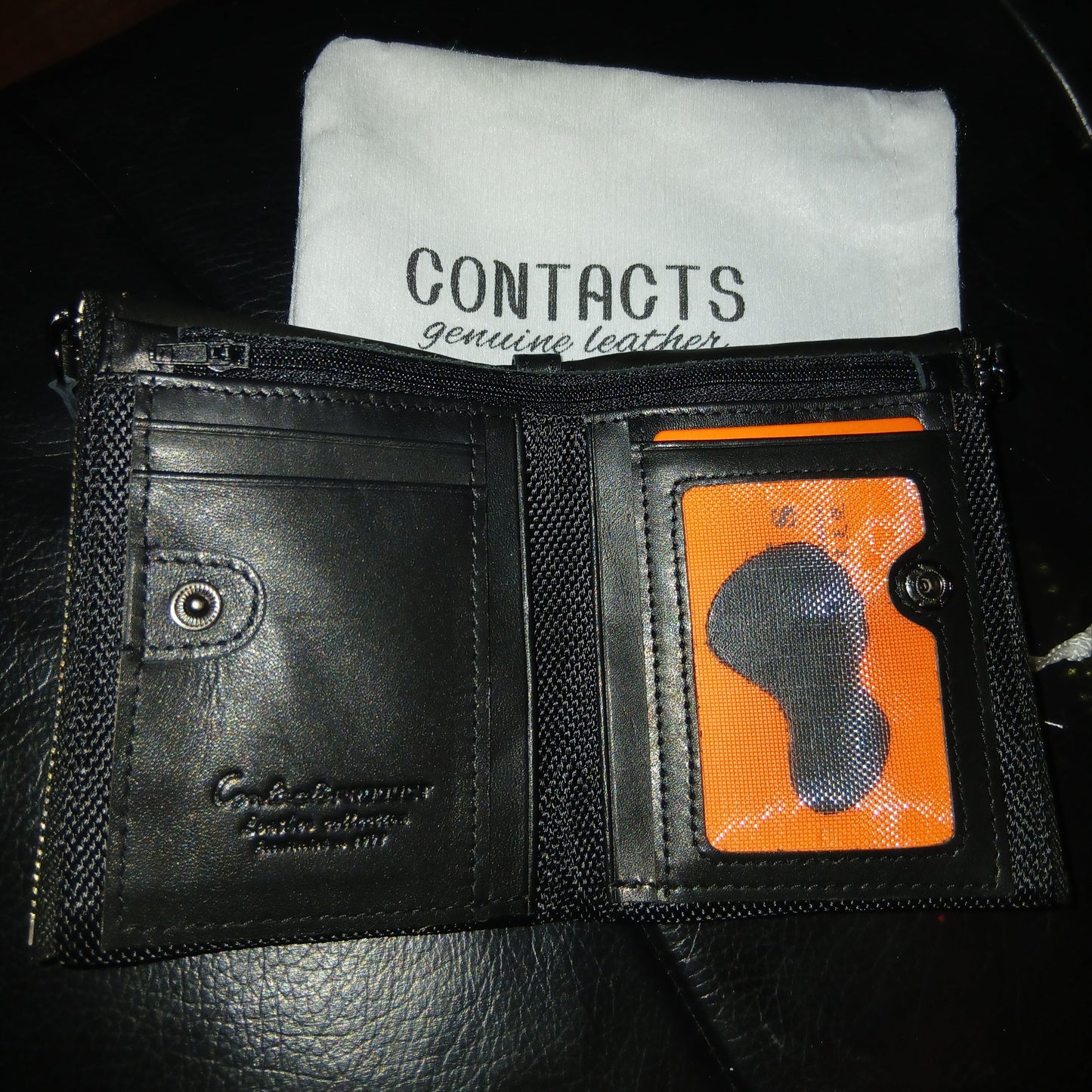 Lommebøker i skinn for kvinner Contact`s