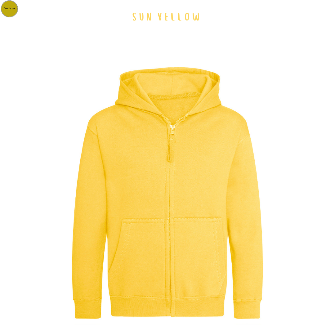 AWDis Kids hettegenser i mange fargevarianter DeeJons Blanks