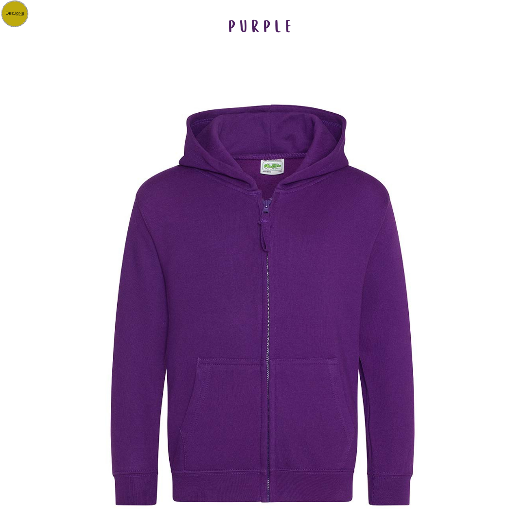 AWDis Kids hettegenser i mange fargevarianter DeeJons Blanks