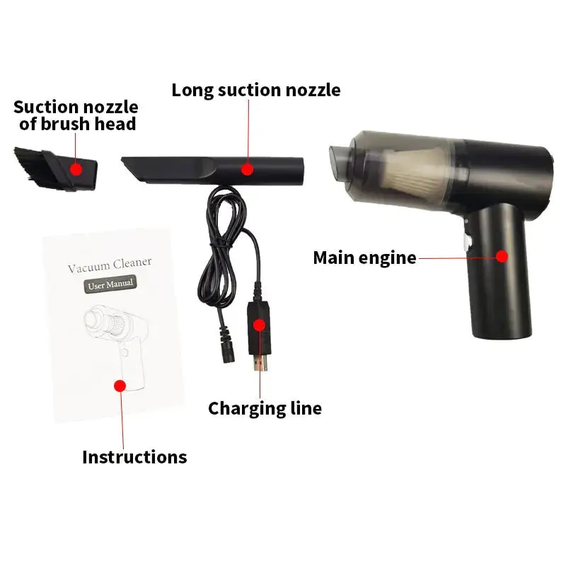 Trådløs bilstøvsuger Unike turprodukter