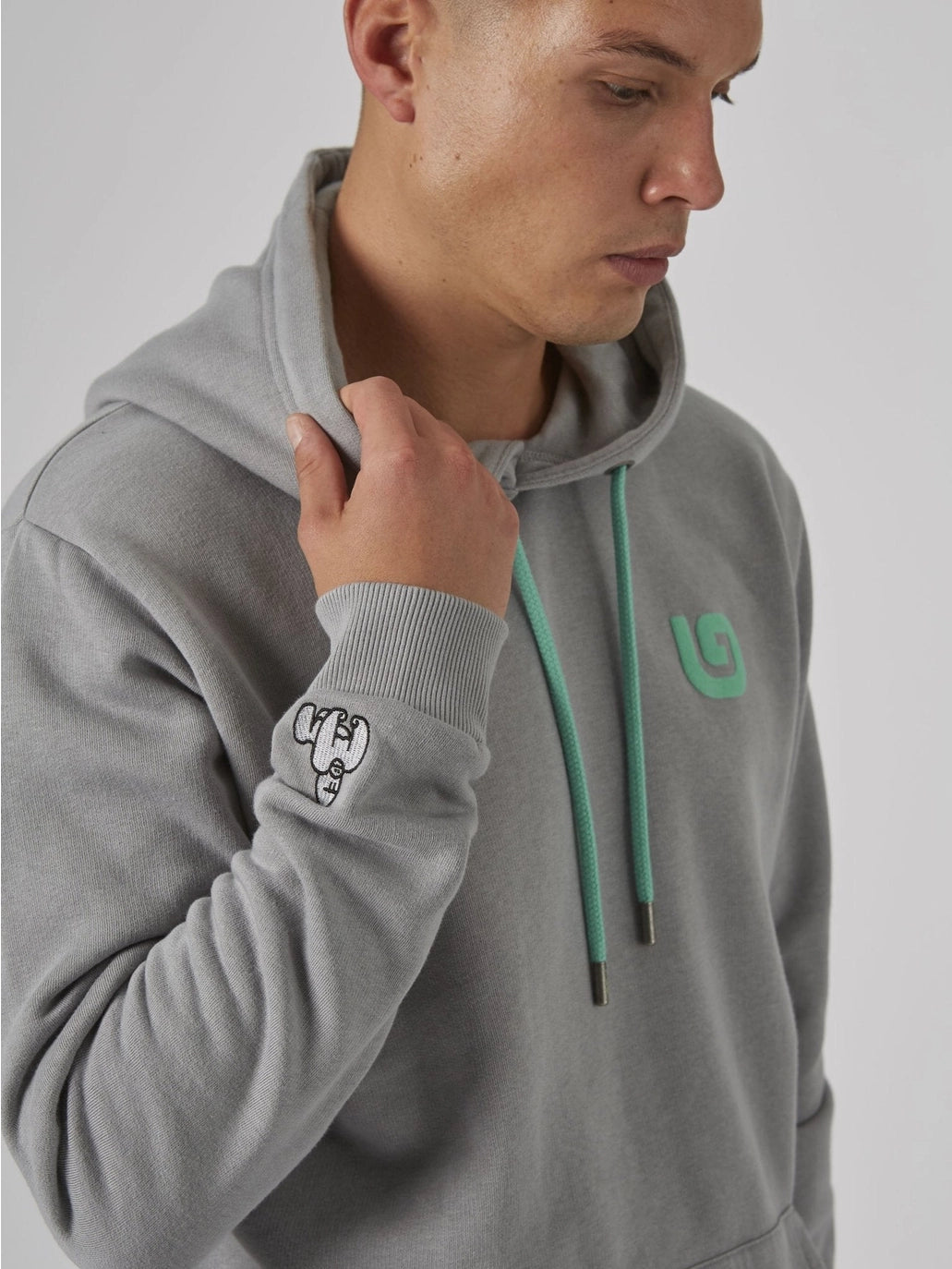 Maji 'g' hettegenser i 80% økologisk bomull That Gorilla Brand