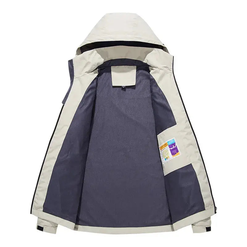 Vindtett og vanntett skalljakke for damer og menn Unike turprodukter