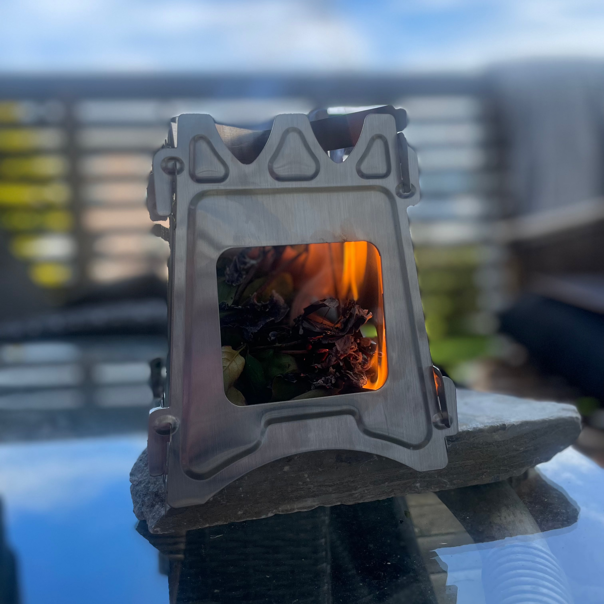 Slitesterk og miljøvennlig kvistbrenner Unike turprodukter