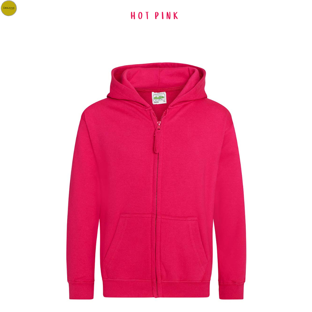 AWDis Kids hettegenser i mange fargevarianter DeeJons Blanks