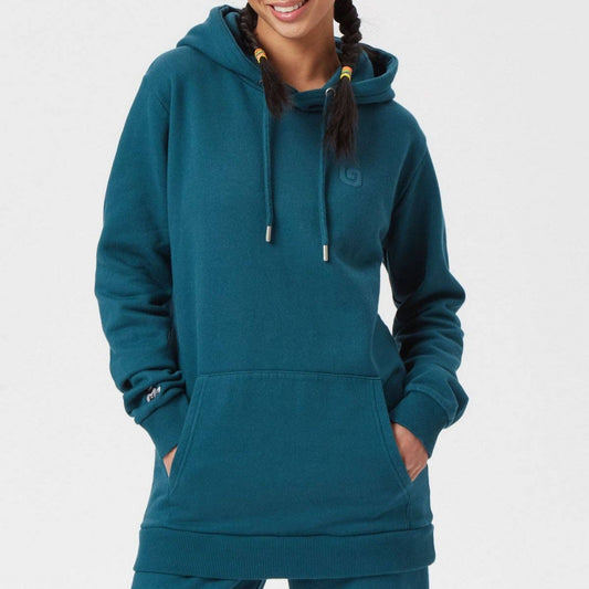 Stilfull og komfortabel hettegenser fra Maji-kolleksjonen, laget av 80 % økologisk bomull. Har en 3D-trykt 'G' på venstre bryst, brodert gorilla på høyre arm, matchende snorer og gunmetal-finish. Perfekt for både aktive dager og avslapning.