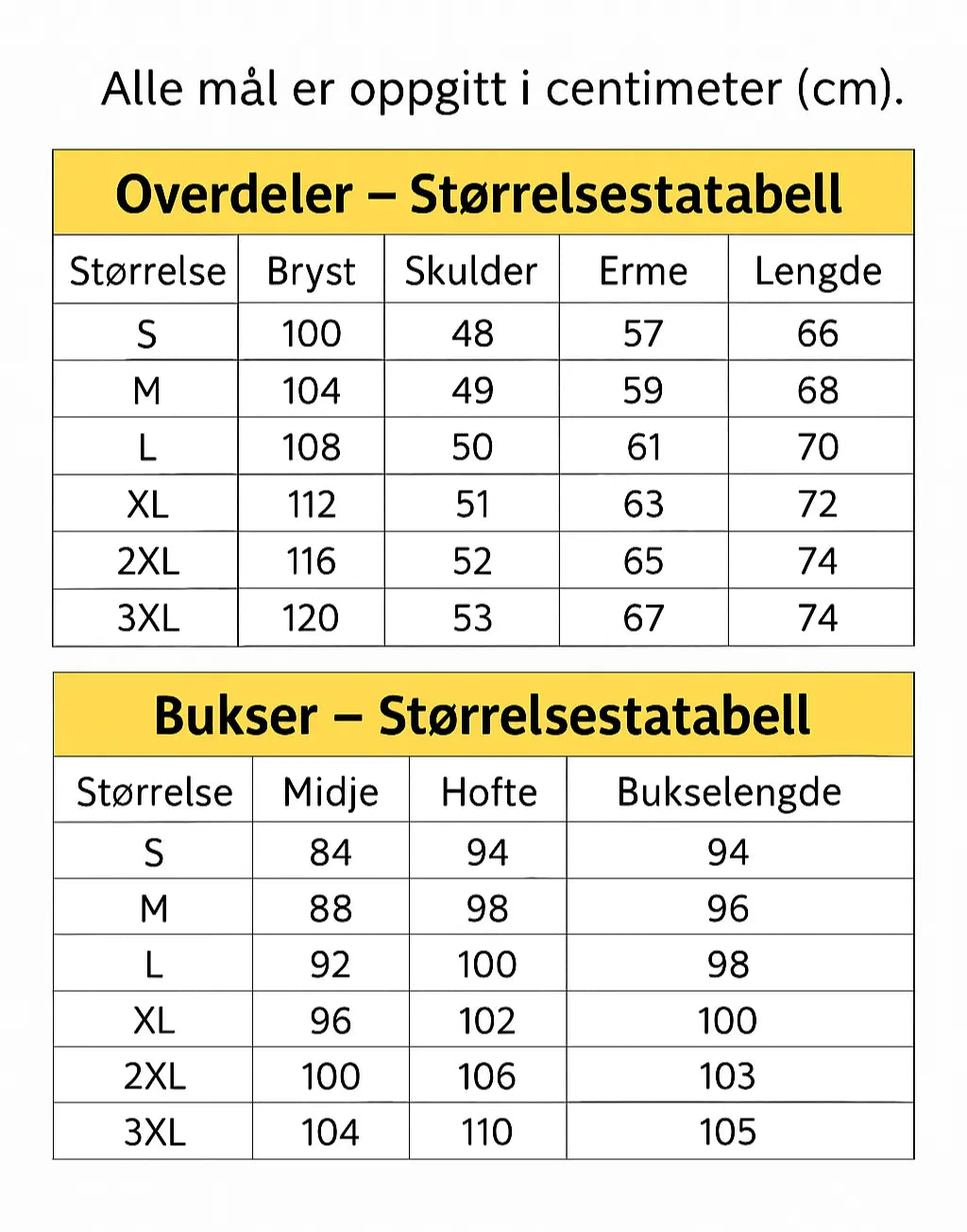 Joggebukse og hettegenser sett Unike turprodukter
