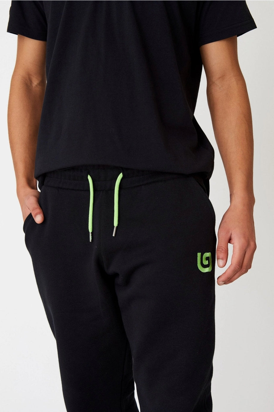 Maji 'g' joggebukse i økologisk bomull That Gorilla Brand