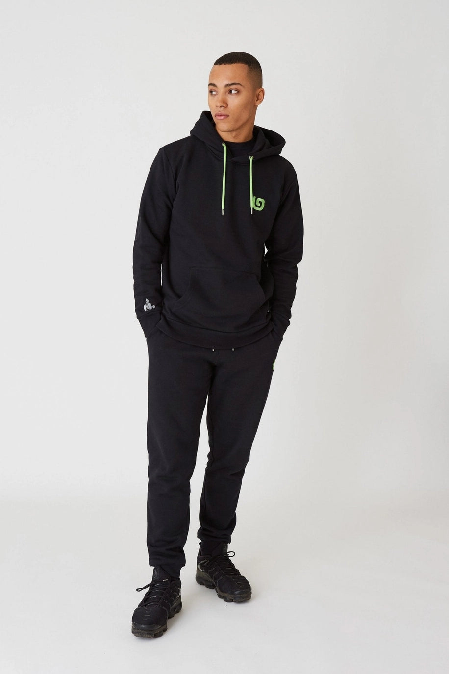 Maji 'g' joggebukse i økologisk bomull That Gorilla Brand