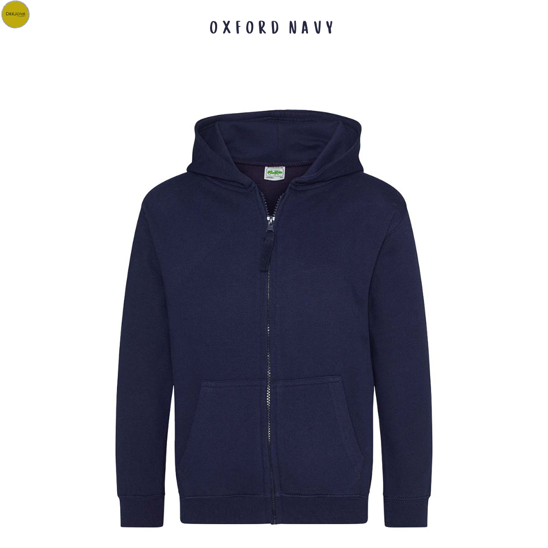 AWDis Kids hettegenser i mange fargevarianter DeeJons Blanks