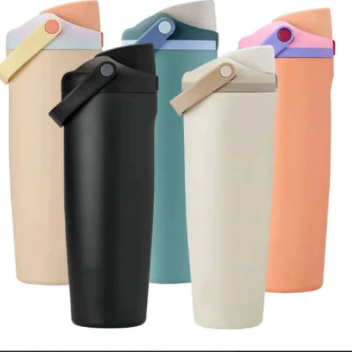 Termoflaske 900 ml – 2-i-1 lokk, stilfull & praktisk Unike turprodukter