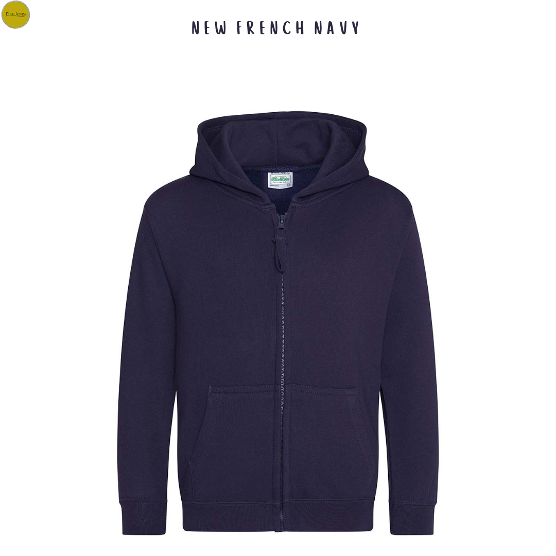 AWDis Kids hettegenser i mange fargevarianter DeeJons Blanks