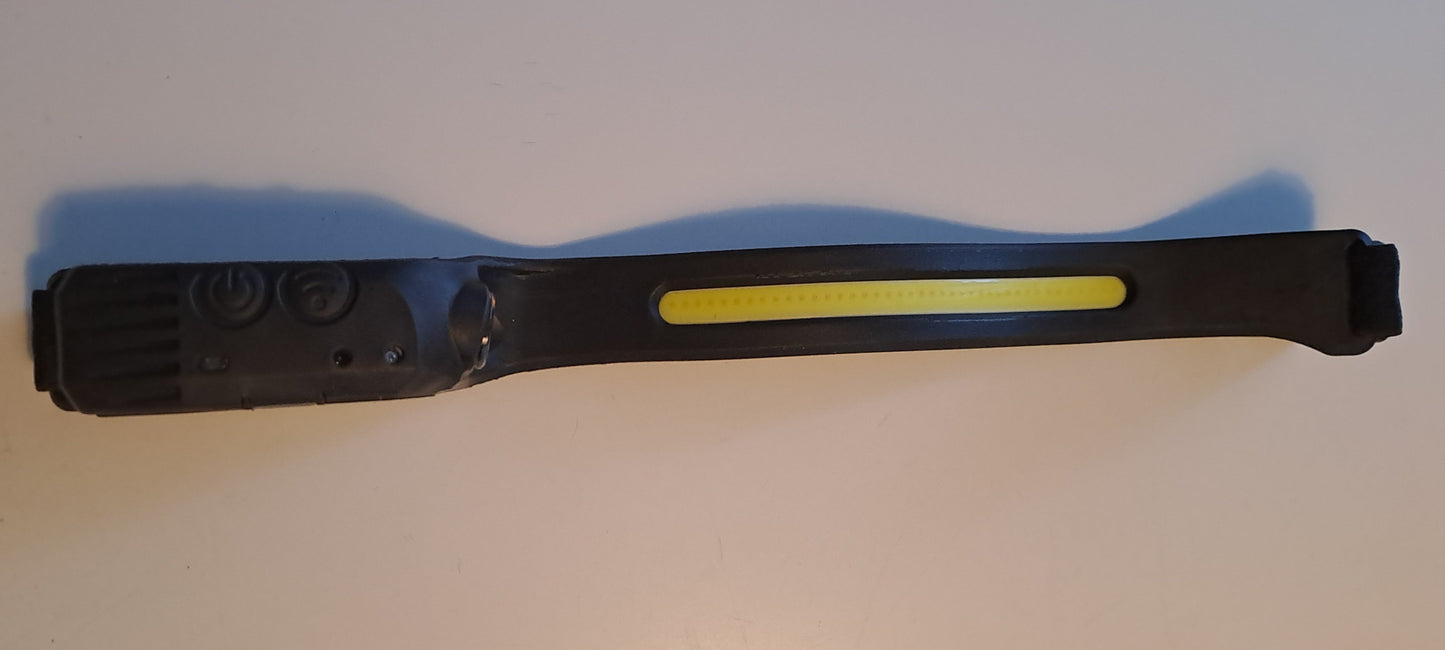 Kraftig LED hodelykt med justerbar lysstyrke