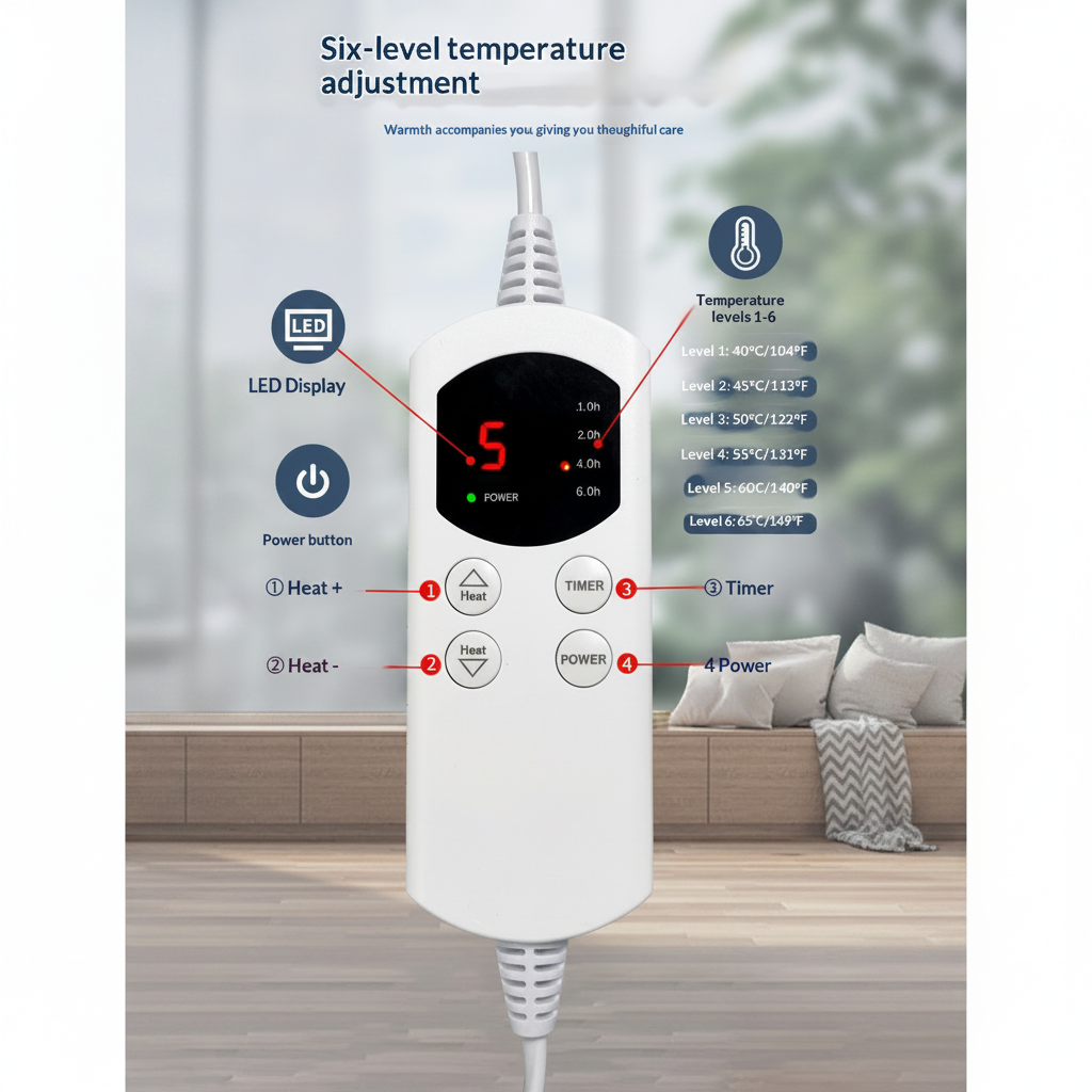 Six-level temperature adjustment 1:1