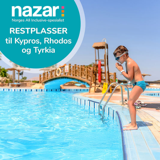 Klar for All Inclusive? Ta med det rette utstyret – og book reisen her