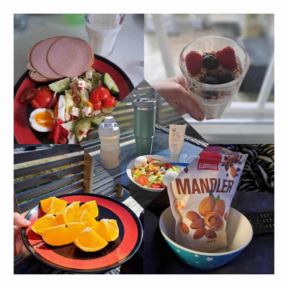 Deilig og sunn mat og drikke