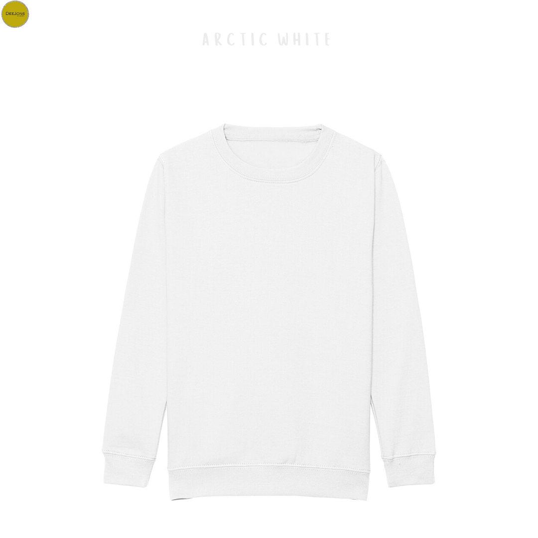 Classic crew neck sweater for kids 