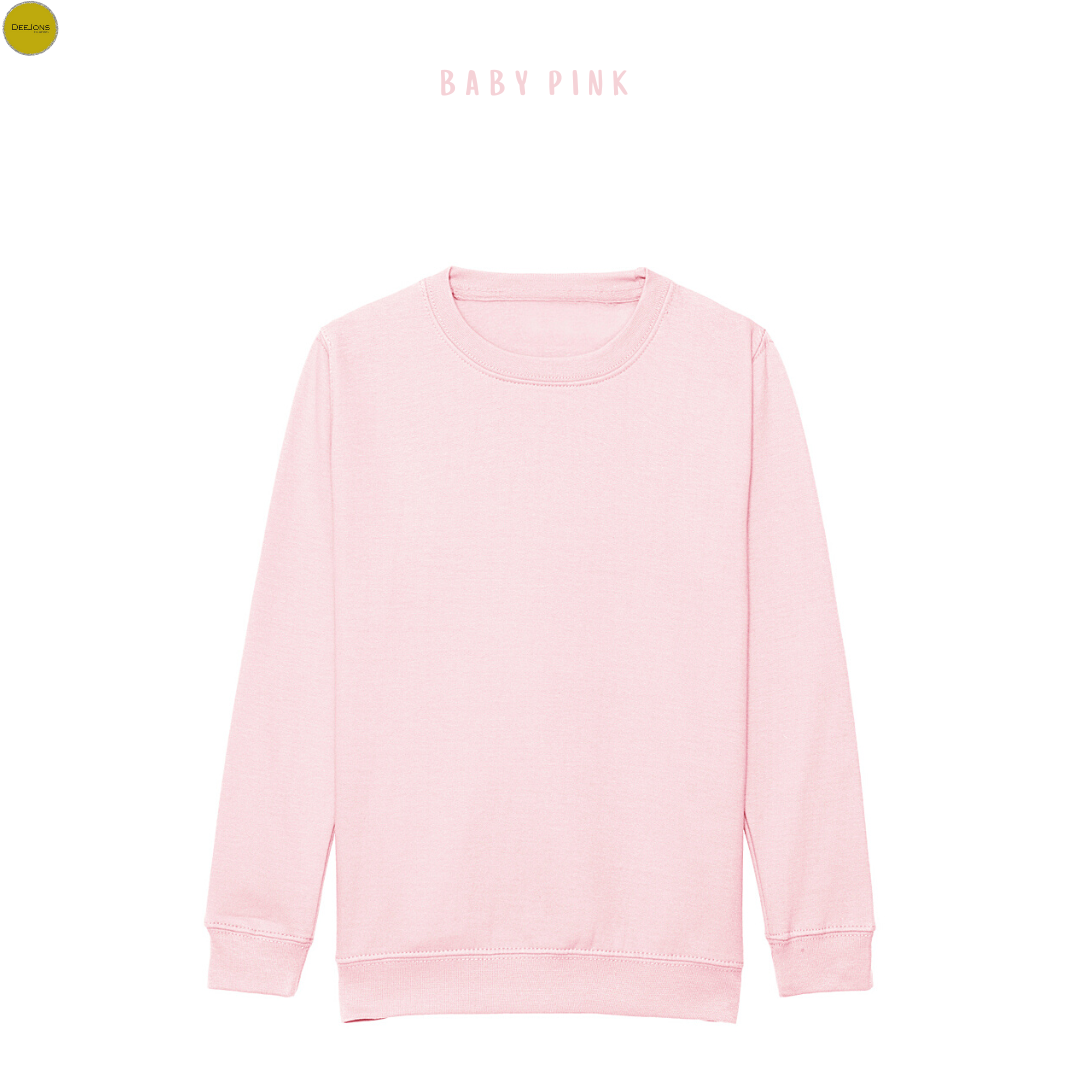 Classic crew neck sweater for kids 