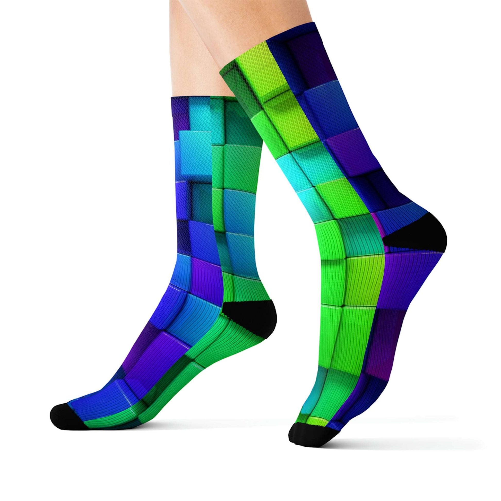 Stilige og fargerike sokker
