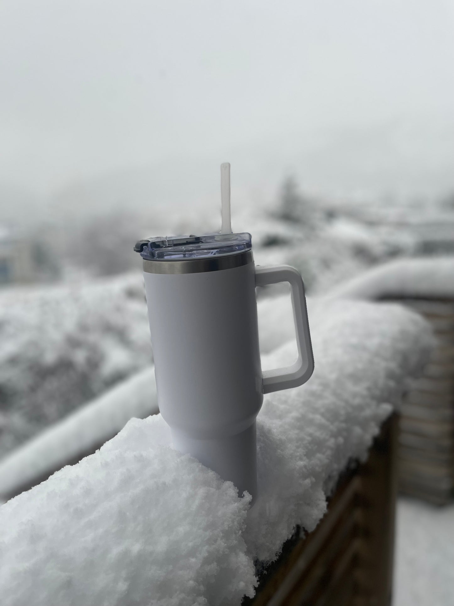 Stainless travel mug