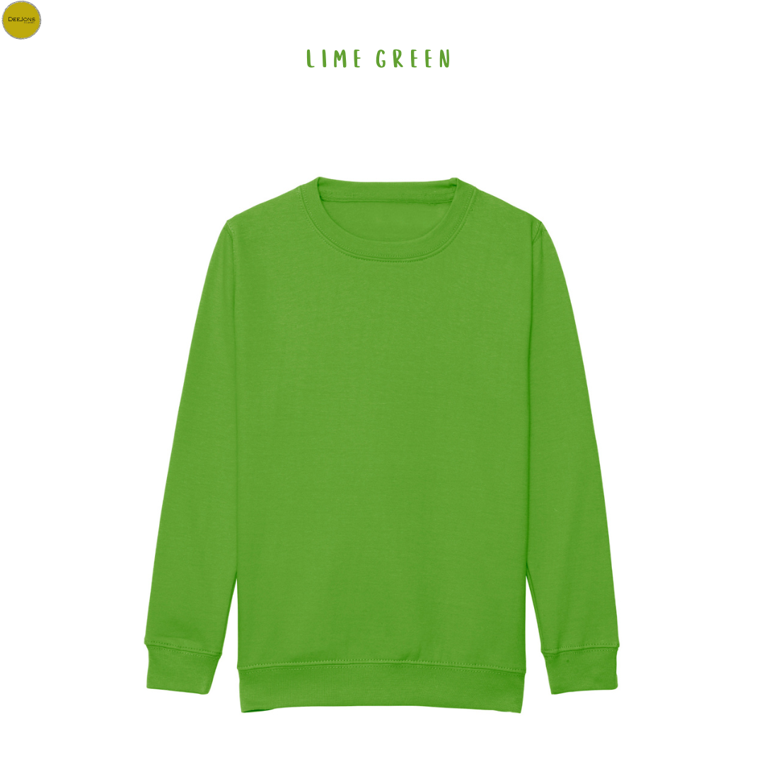 Classic crew neck sweater for kids 