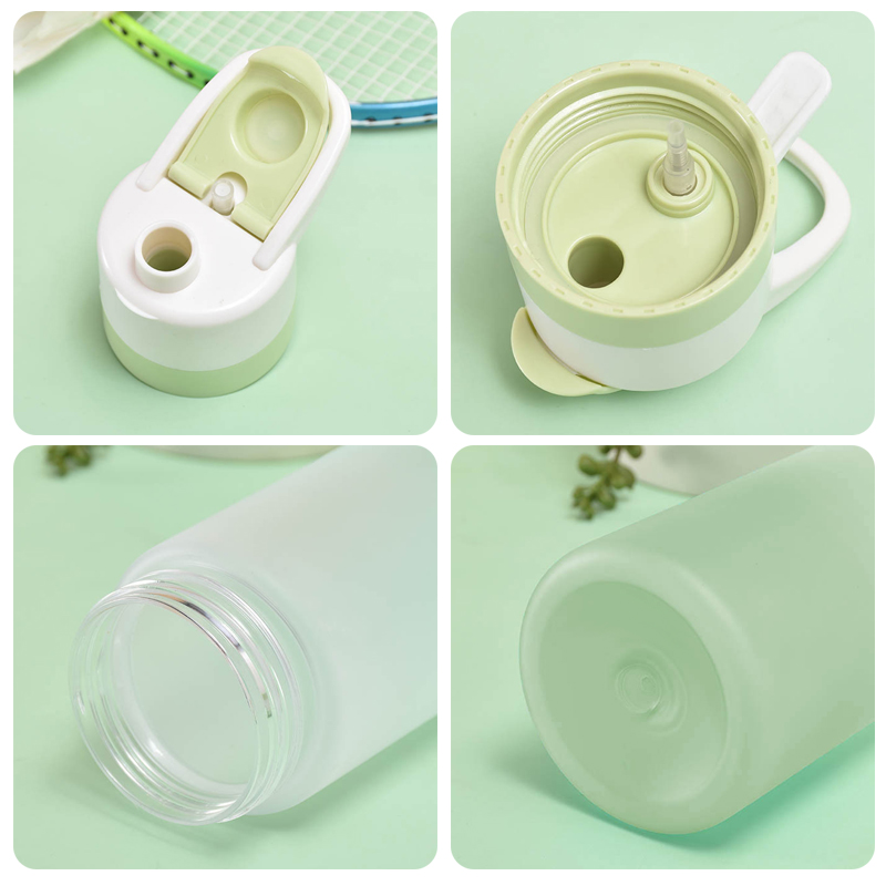 700 ml water bottle with spray