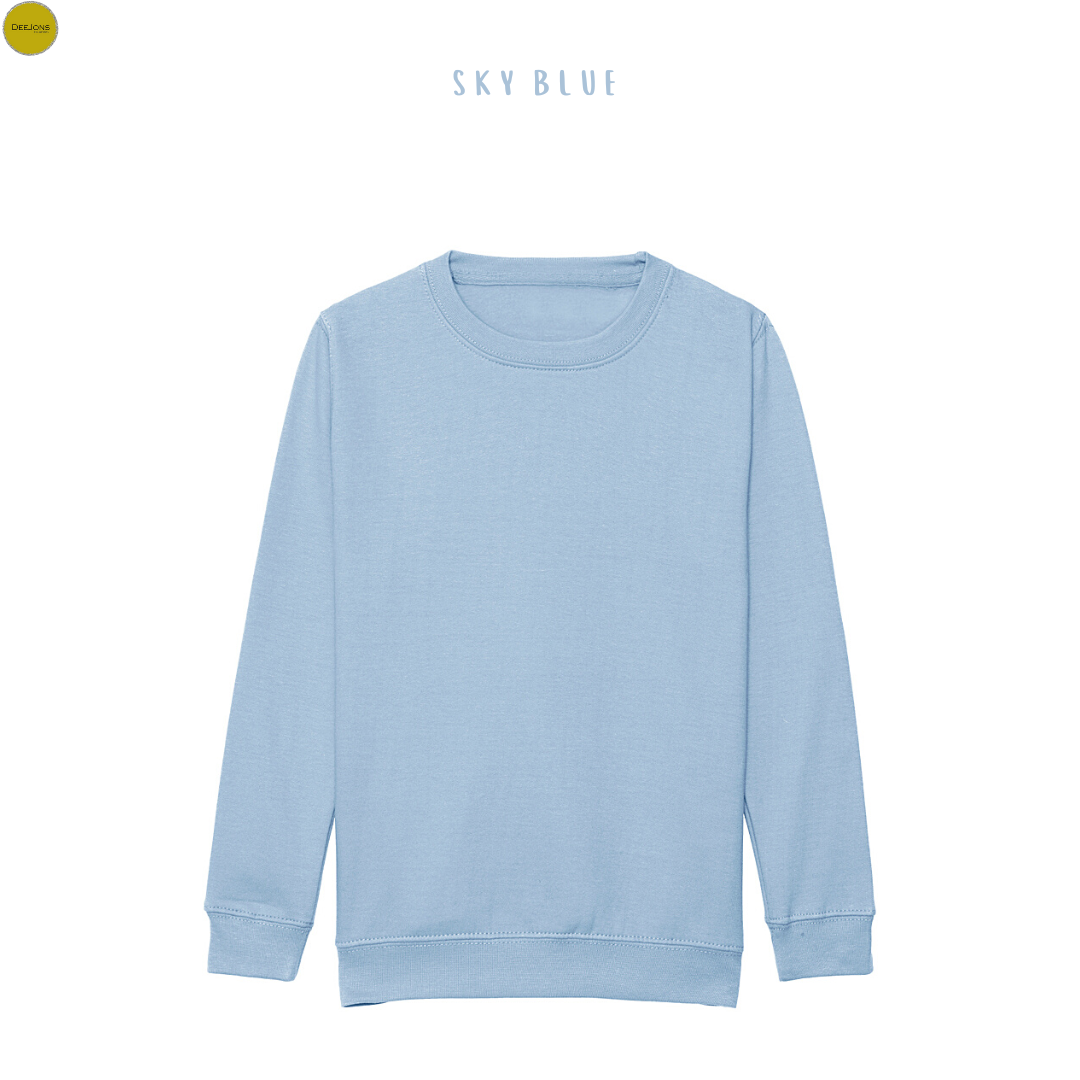 Classic crew neck sweater for kids 