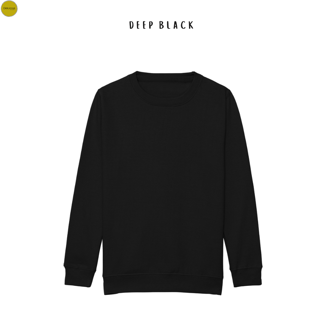 Classic crew neck sweater for kids 