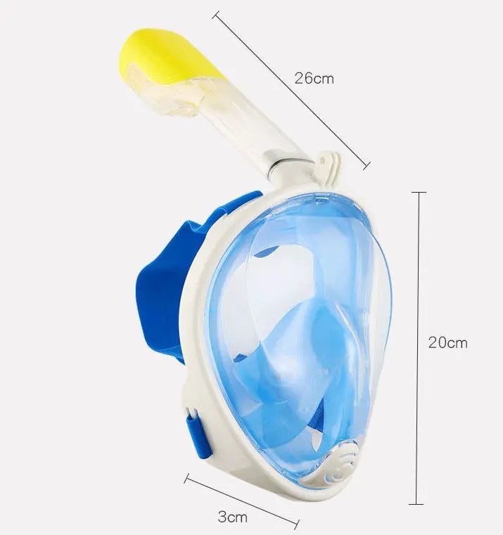 Flott snorkelsett i flere farger Unike turprodukter