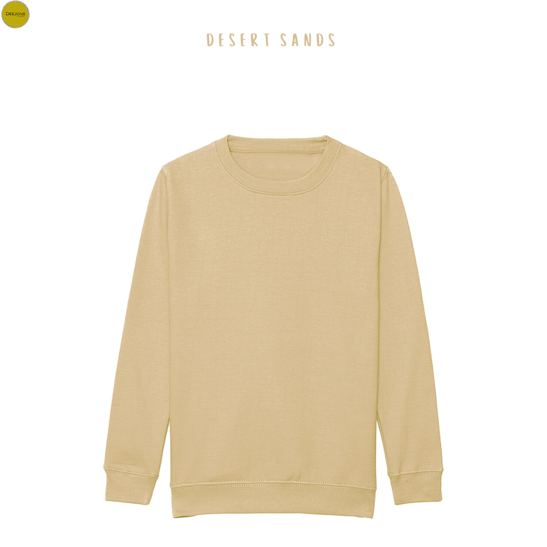 Classic crew neck sweater for kids 