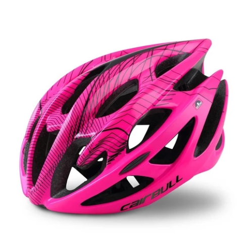 Bicycle helmet in several color variations