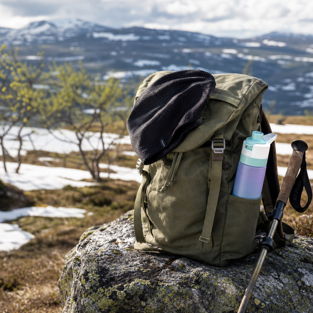 700 ml vannflaske med spray