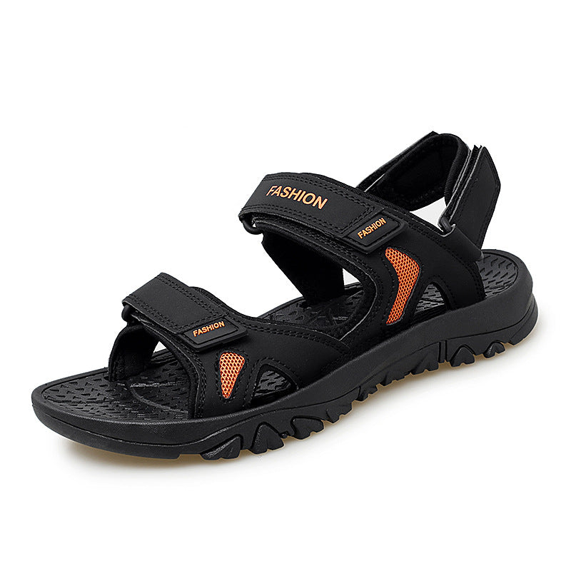 Breathable and sporty velcro sandals for men