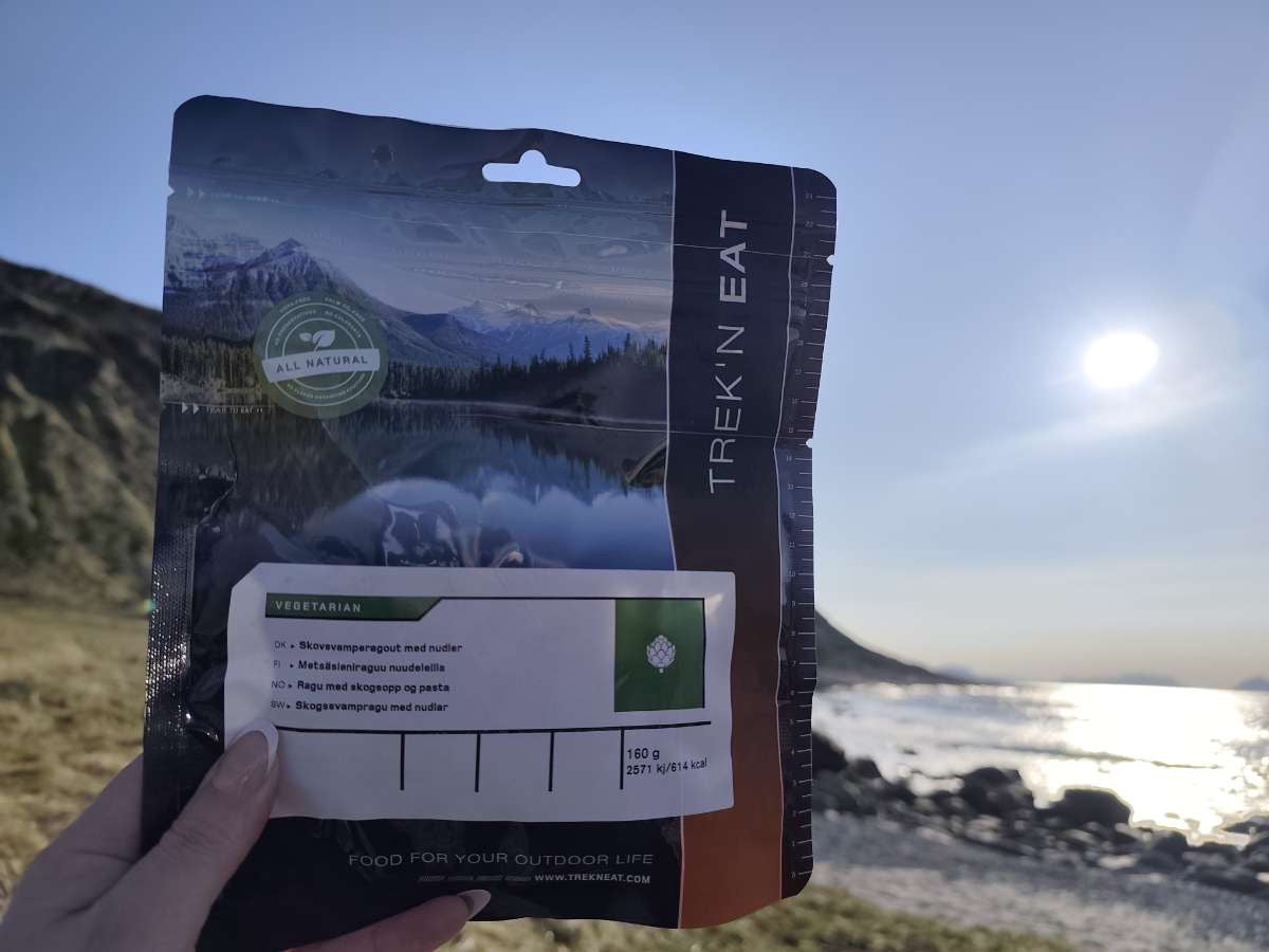 Ragu med skogsopp og nudler
