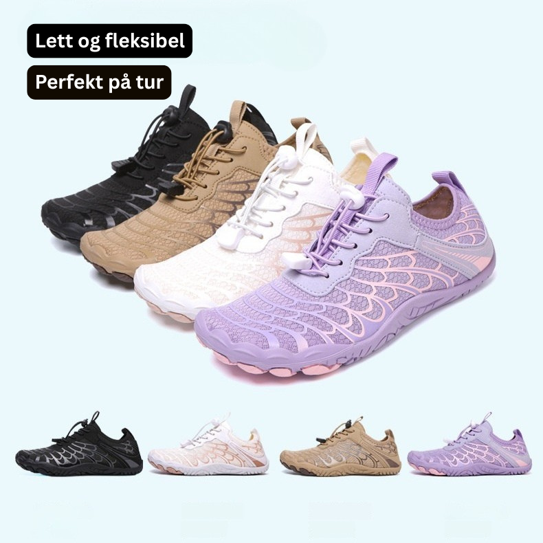 Barfotsko med fleksibel passform og naturlig komfort