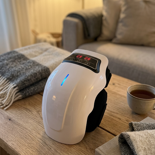 Trådløs knevarmer med massasje
