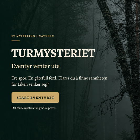 TURMYSTERIET – Eventyr venter ute | Digitalt mysteriumspill