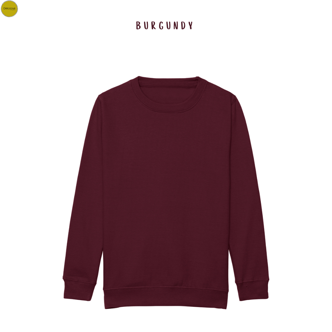 Classic crew neck sweater for kids 