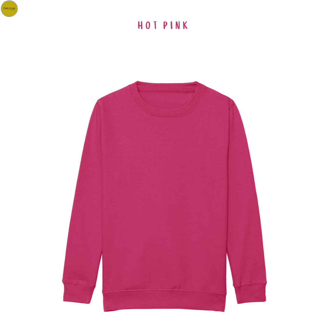 Classic crew neck sweater for kids 