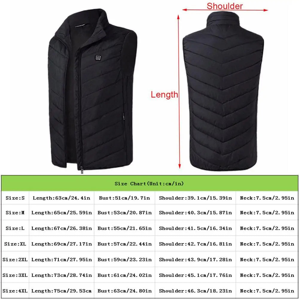 Oppvarmet vest