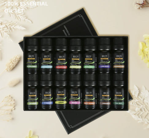 Premium sett med essensielle oljer