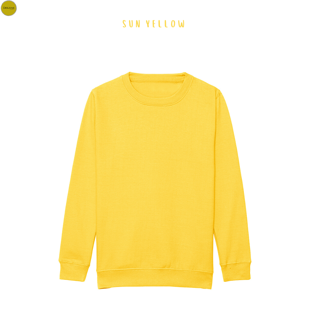 Classic crew neck sweater for kids 