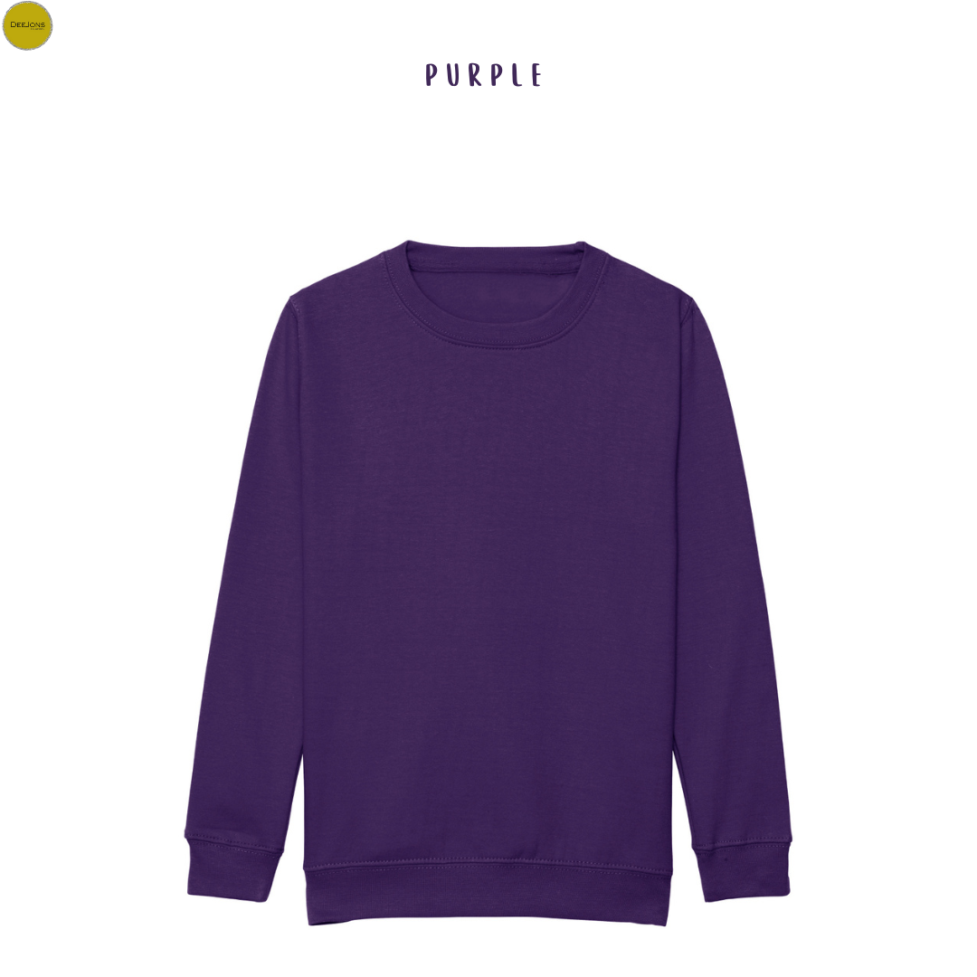 Classic crew neck sweater for kids 