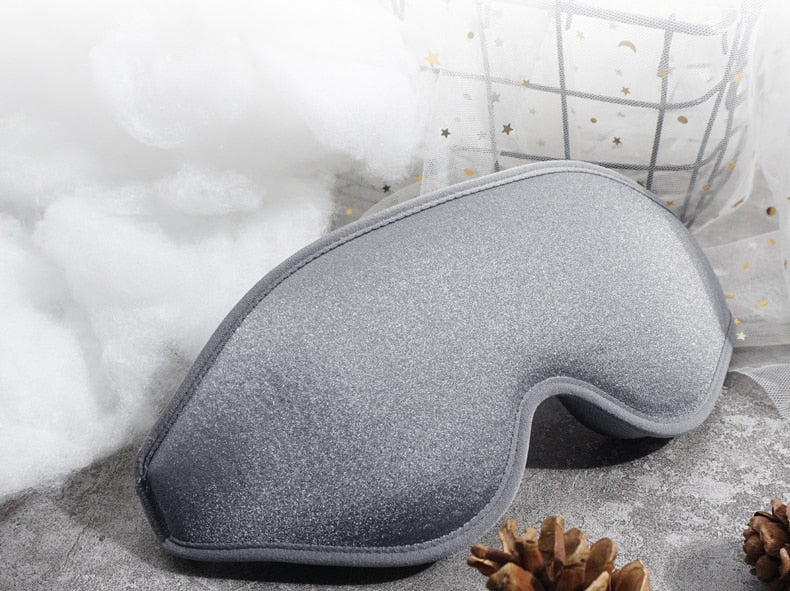 Sovmask med memory foam och 3D-design