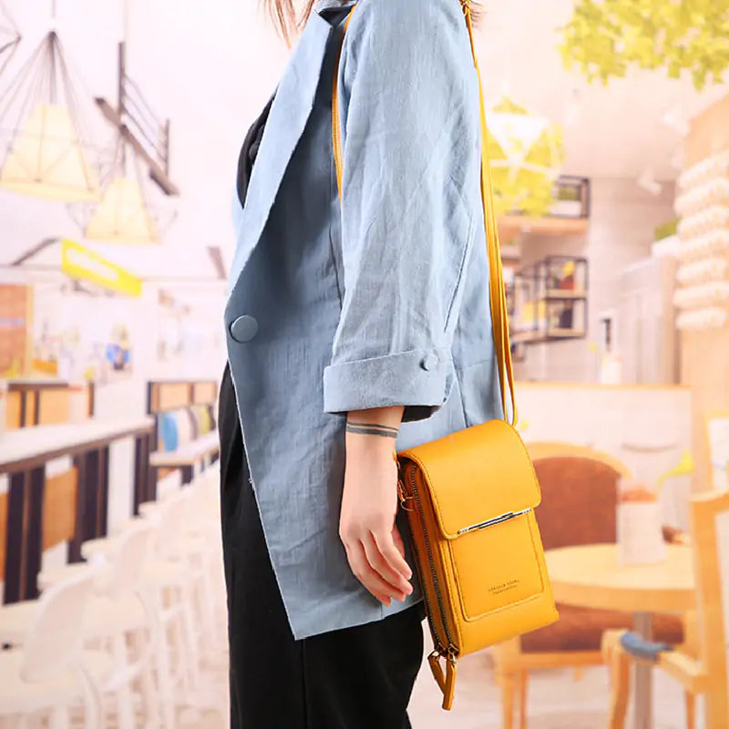 Elegant handbag for phone etc.