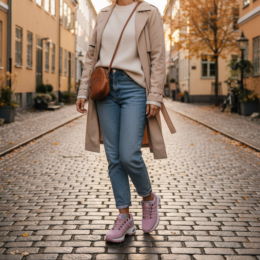 Fritidssko for damer – livsstilsbilde