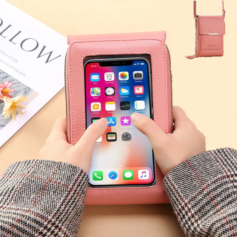Elegant handbag for phone etc.
