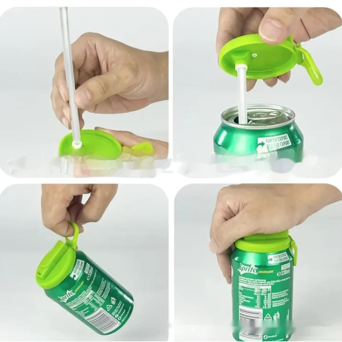 Praktisk lokk til brusbokser